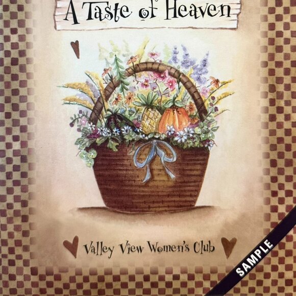 A TASTE OF HEAVEN COOKBOOK Winston-Salem NC. HC. Cookbook - Picture 2 of 14